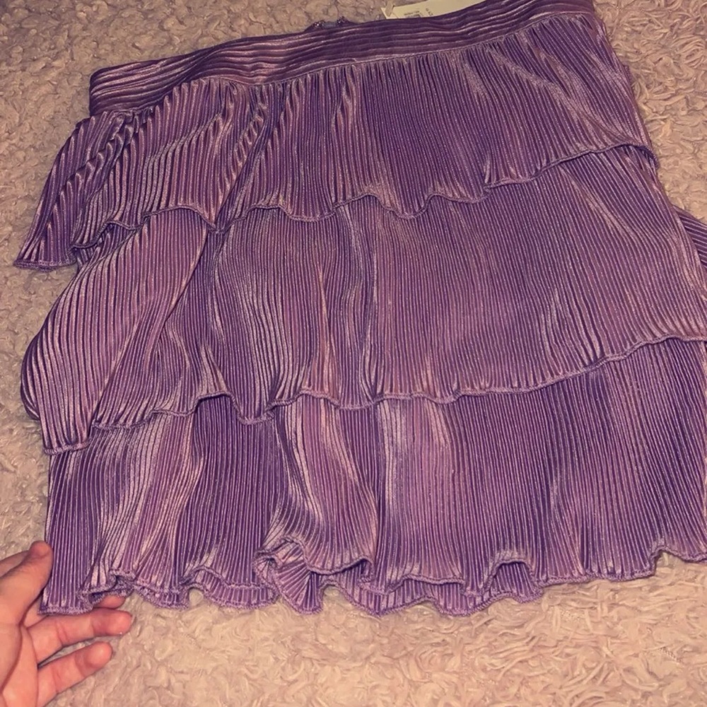 TCEC purple skirt